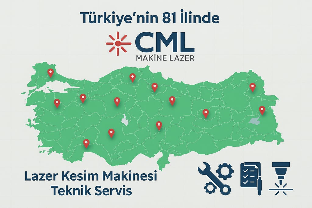 Lazer kesim makinesi teknik servis