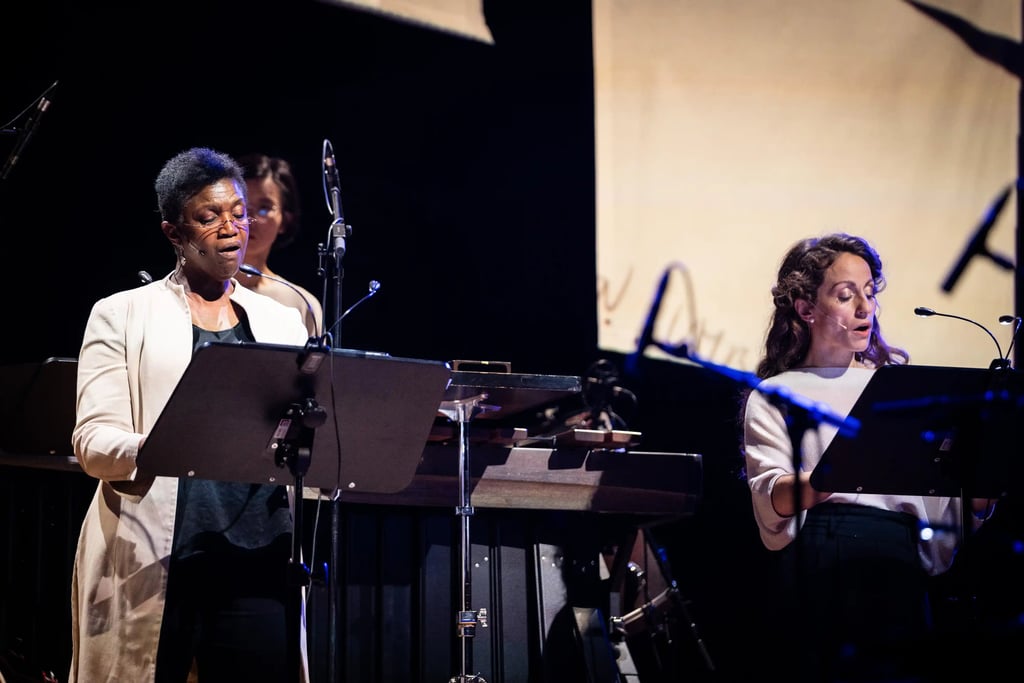 Maria Eichler Mezzosopran Vocalist Klarafestival Brussel Flagey Just David Lang Claron McFadden 