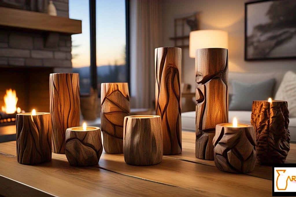 candle holders, candles scented from ARTASHI India