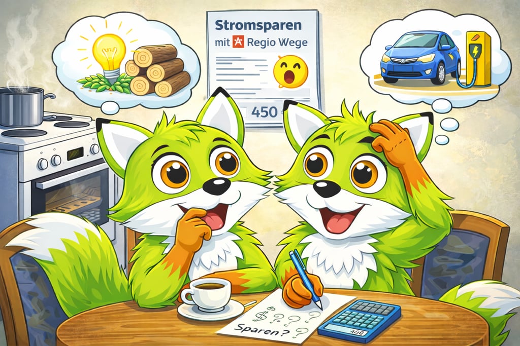 Strompreise vergleichen mit den Grünen Füchsen – clevere Tipps 
