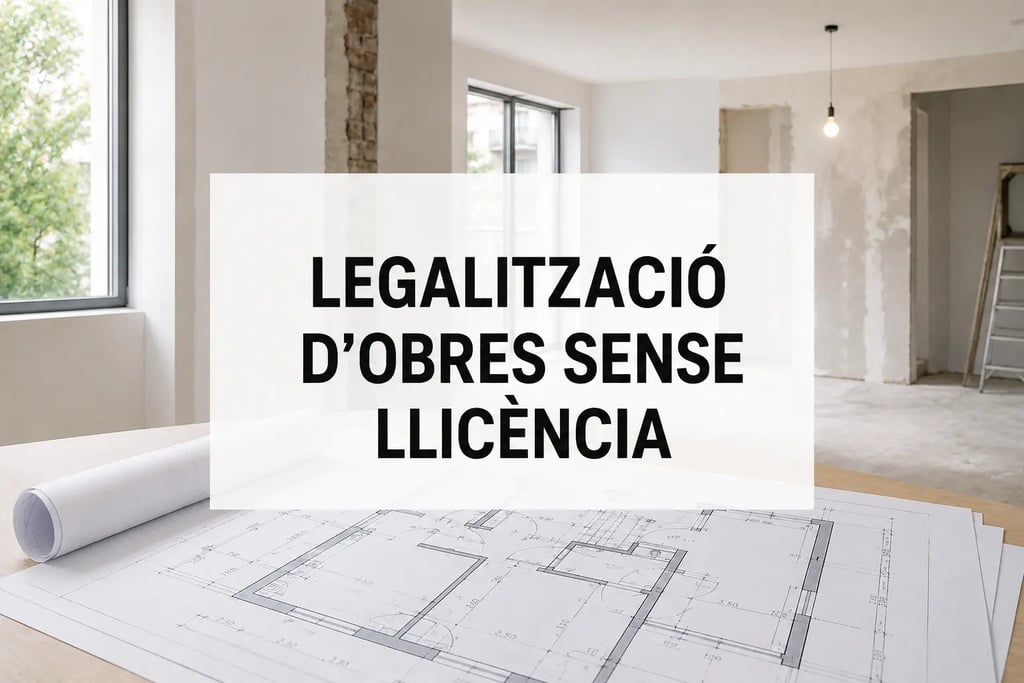 Legalització d'obres sense llicència i regularització urbanística a Osona i vallès oriental