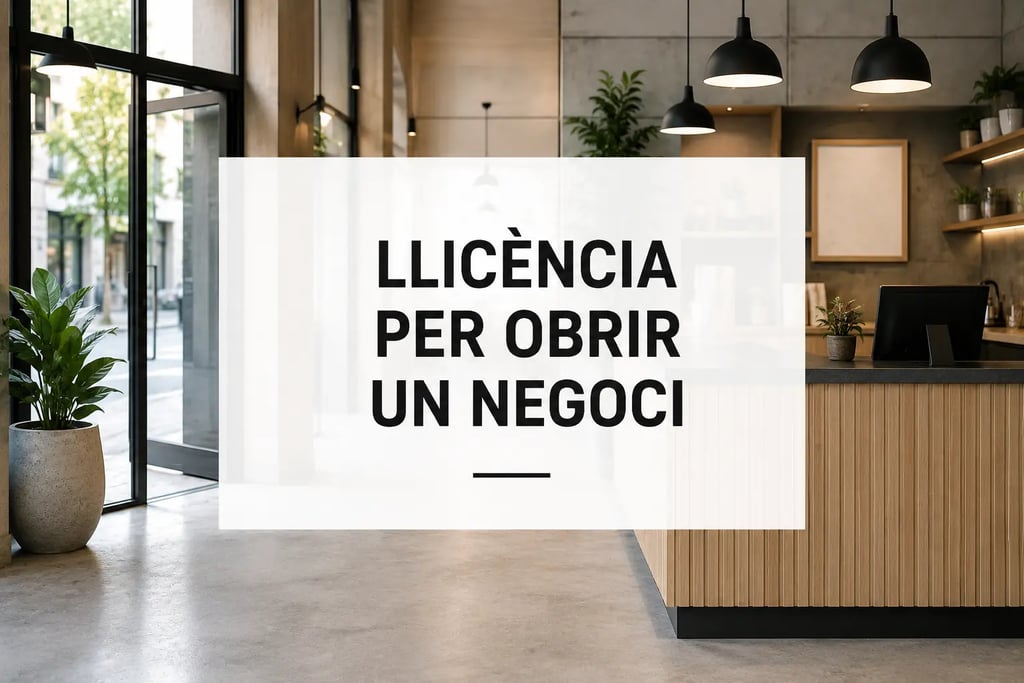 Llicència d'activitat i obertura de negocis a Osona i Vallès Oriental