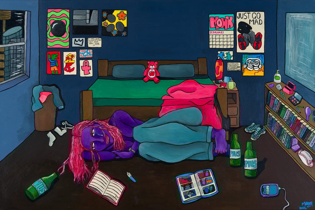 'The Crash Out' Art work