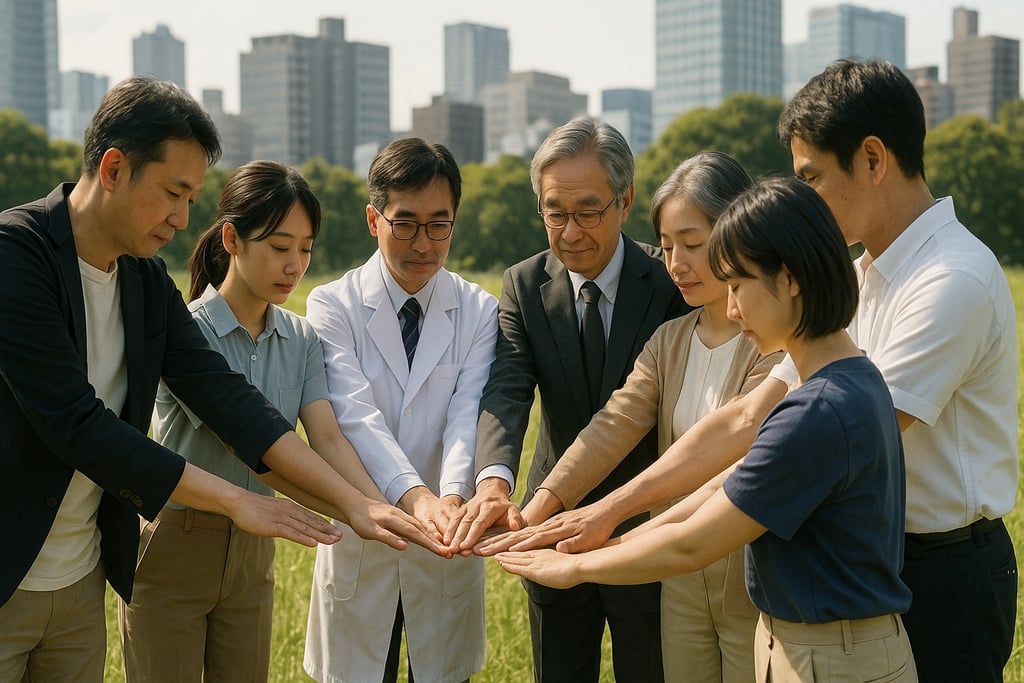 堺市子ども自殺対策の支援チーム関係者が連携と支援するイメージ画像｜堺市のニュースならサカイタイムズ