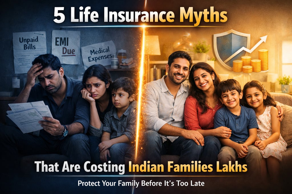 5 Common Life Insurance Myths Costing Indian Families Lakhs