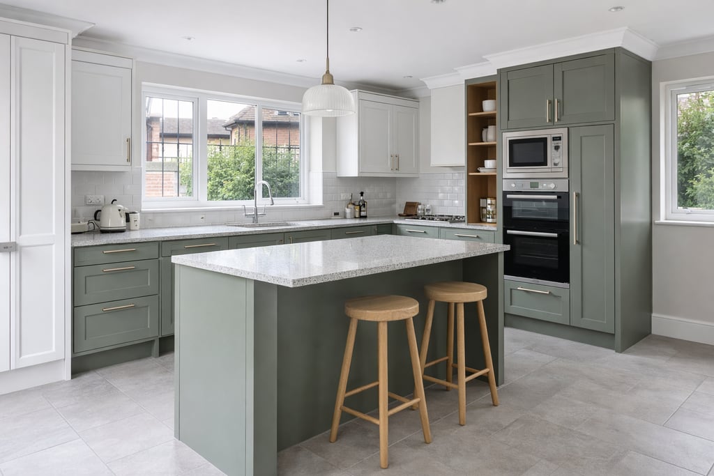 Modern loft conversion and house extension in Hove by T.LE Contracting.