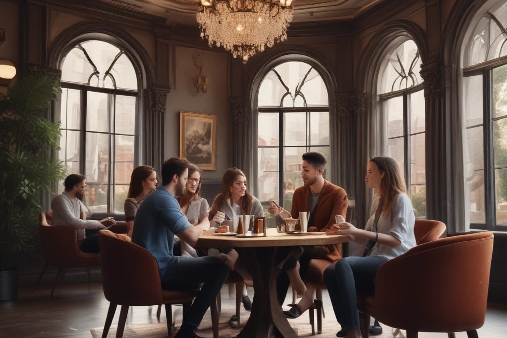 Bright living room with modern inventory