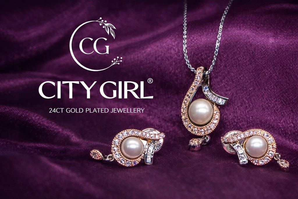 City Girl Jewellery - Best imitation Jwellery - 18 Carat Gold Plated - AD Party & Daily Wear