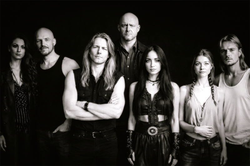 (L to R) Stephanie, Nate, Shawn, Jake, Naomi, Silje, Sean