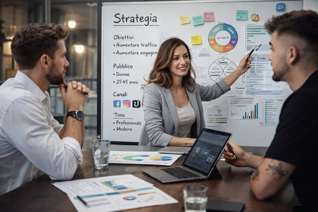 strategia contenuti digitali analisi marketing aziendale