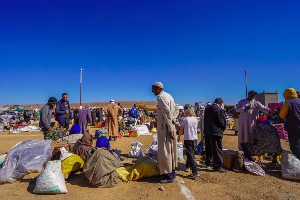 zagora weekly souk - soul of nomads