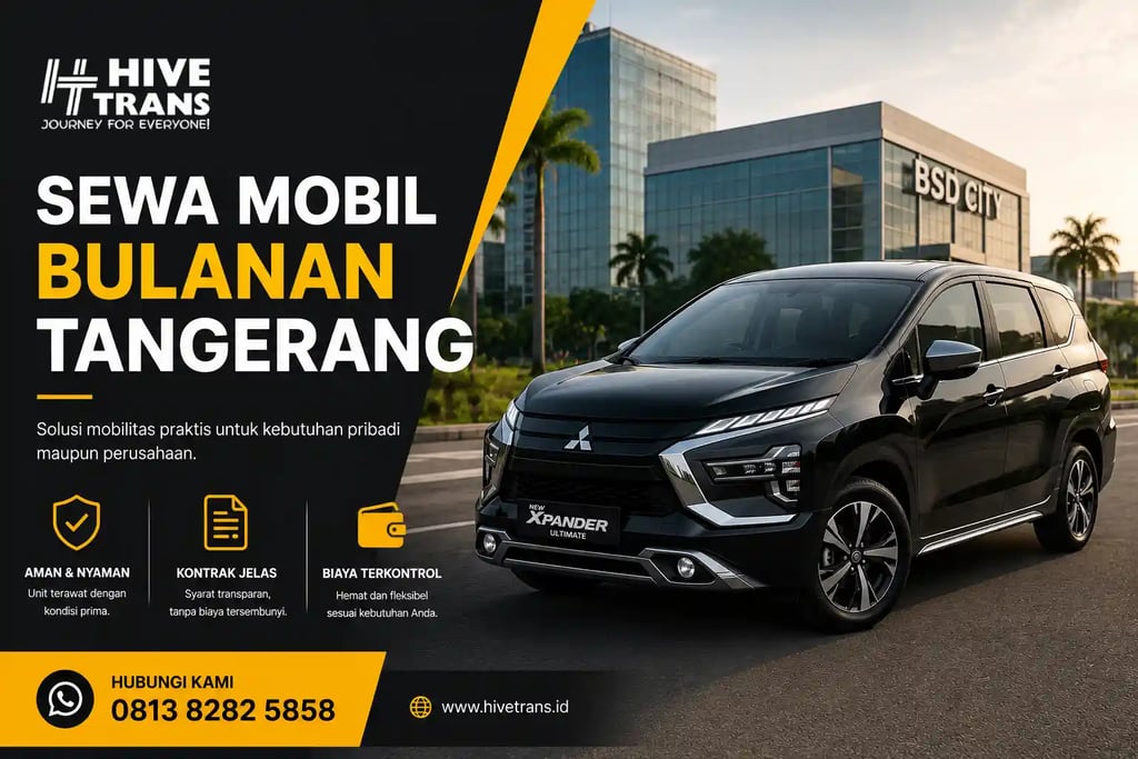 Sewa Mobil Bulanan Tangerang