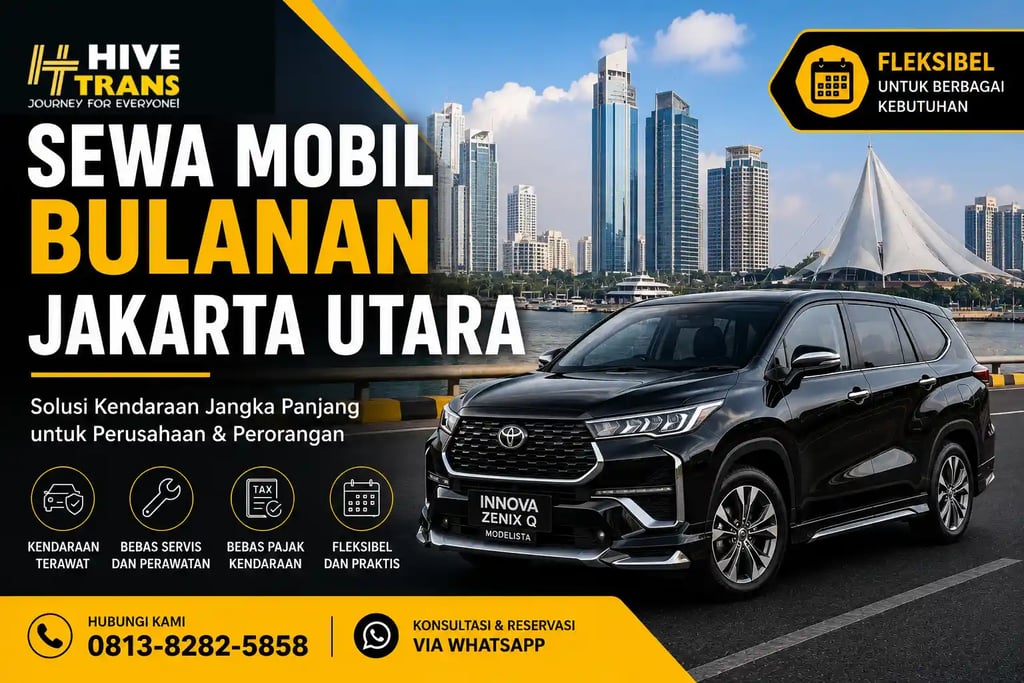 Sewa Mobil Bulanan Jakarta Utara