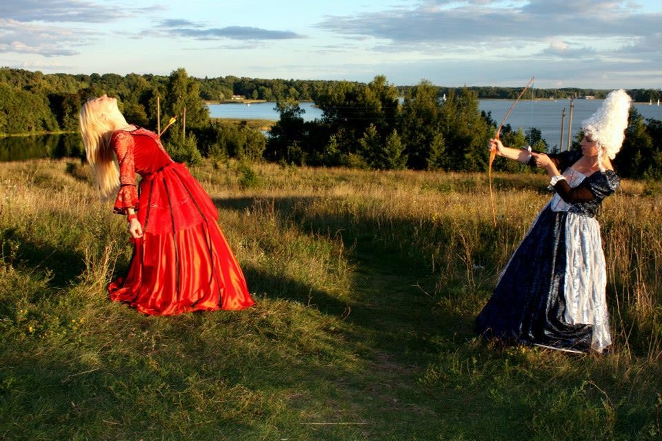 Renesanso princesės kostiumas