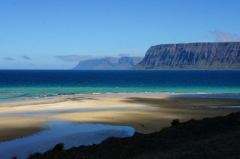 Patreksfjörður in the Westfjords of Iceland