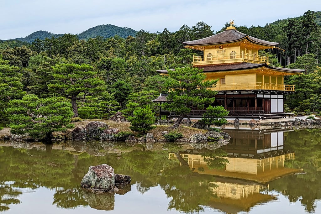 Kinkaku-ji Golden Pavilion in Kyoto Japan