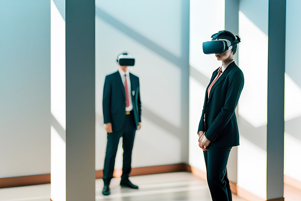 Óculos de realidade virtual e metaverso para o mundo dos negócios | Neopixel Digital