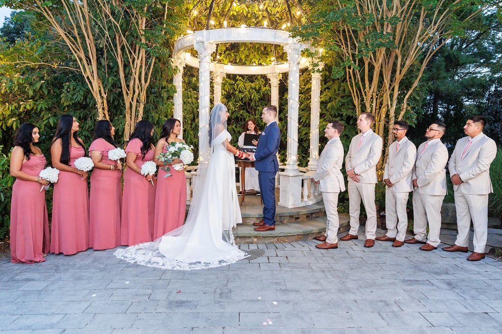 Multicultural wedding celebration New York