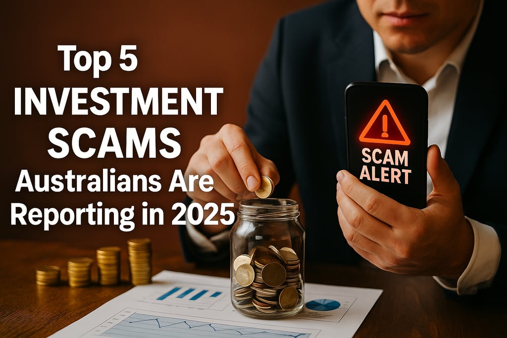 Investment scam warning in Australia 2025.