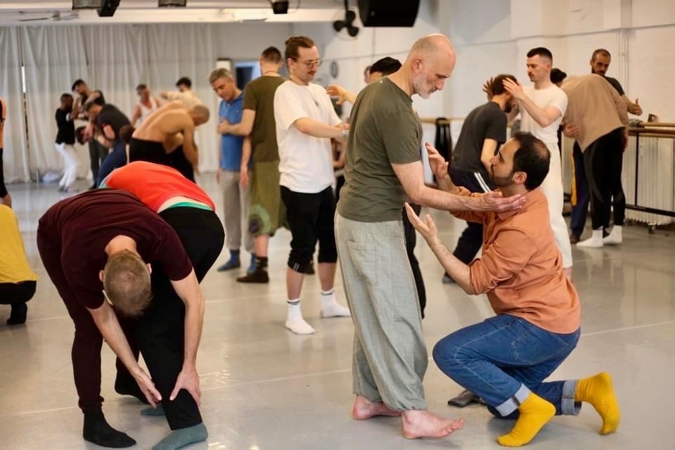 men exploring healing touch