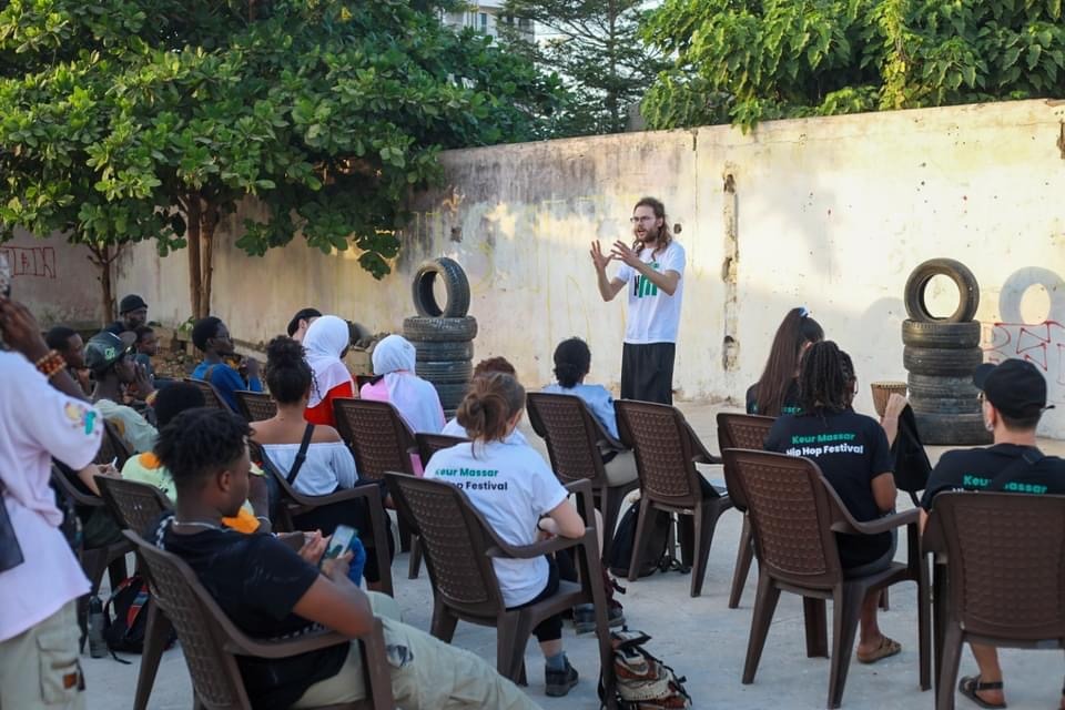 Atelier de Mael au Sénégal