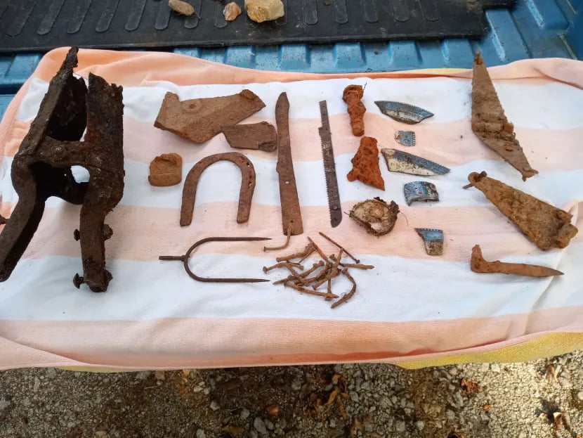 era relics from gold mine