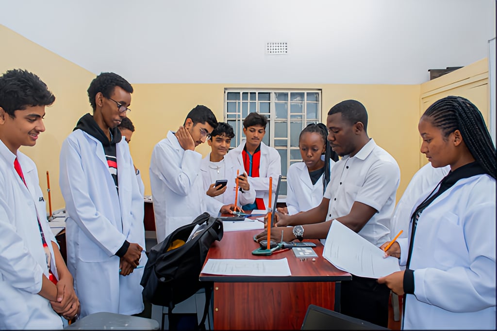 Springfields Secondary School- Students Learning