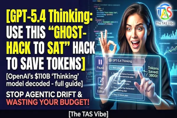 GPT-5.4 Thinking: Use This 'Ghost-Edit' Hack to Save Tokens