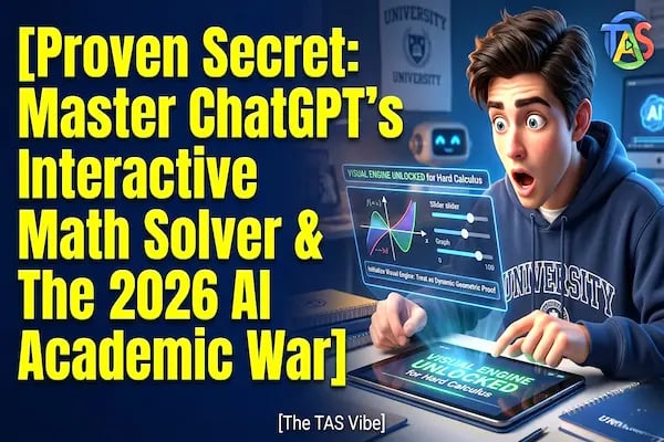 Proven Secret: Master ChatGPT’s Interactive Math Solver & The 2026 AI Academic War