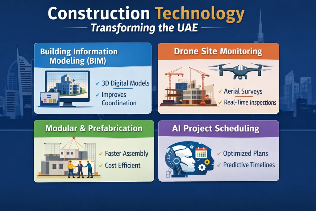 construction technology transforming the uae