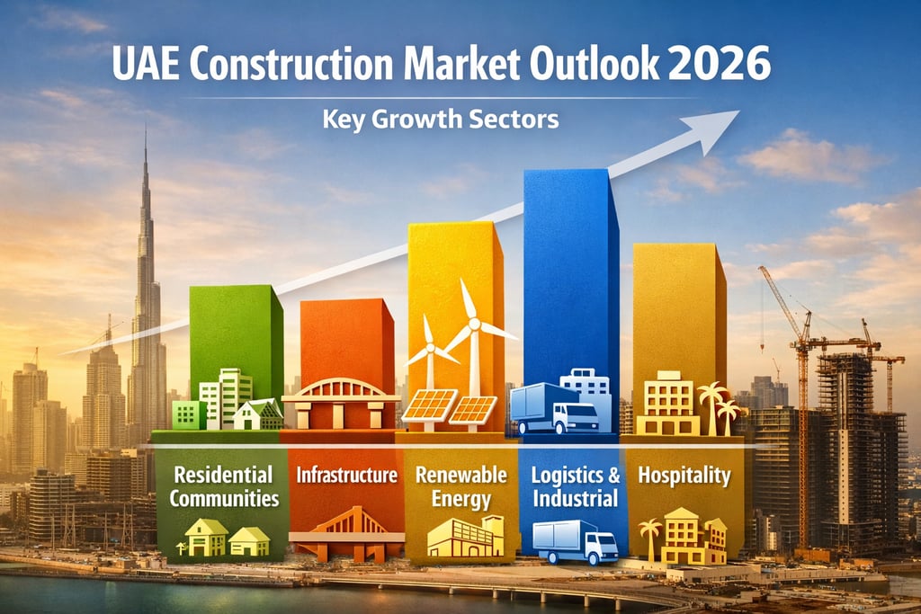UAE construction market outlook 2026