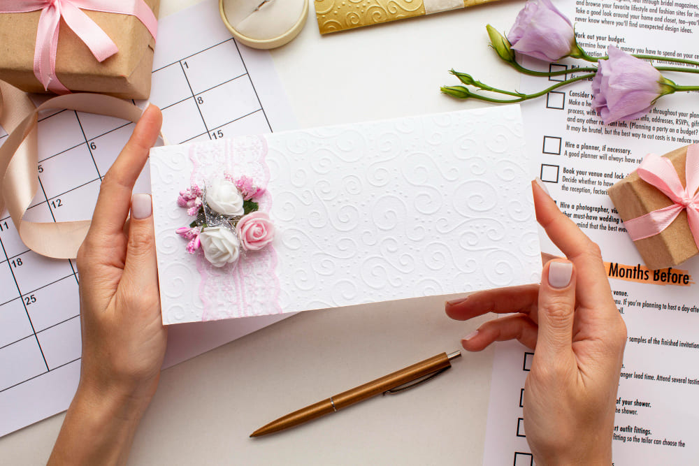 printing techniques of wedding cards