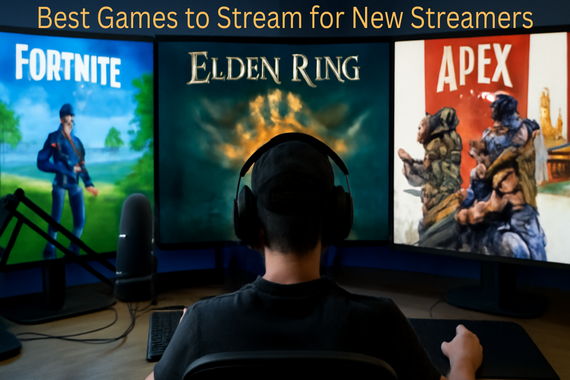 best games to stream for new streamers