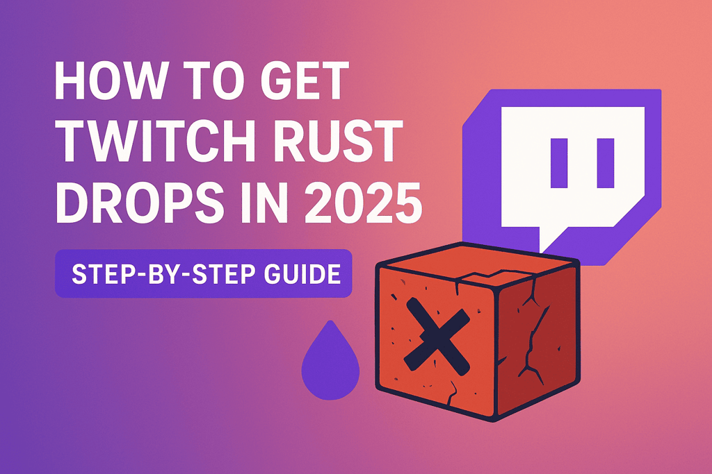 how to get twitch rust drop in 2025