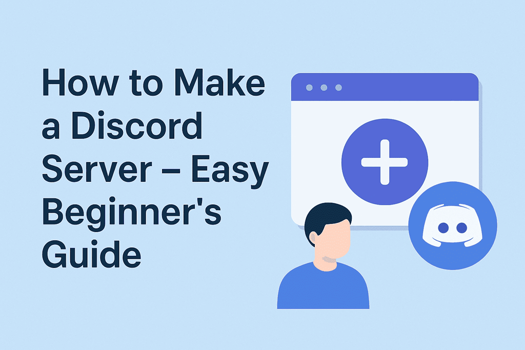how to make a discord server