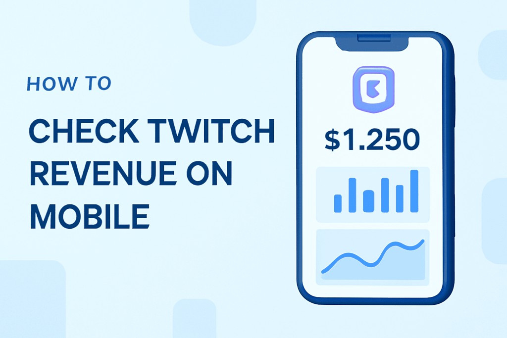 how to check twitch revenue on mobile