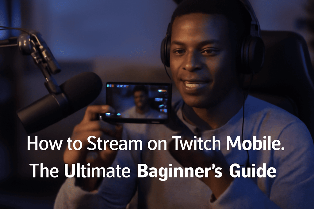how to stream on twitch mobile: the ultimate beginners guide
