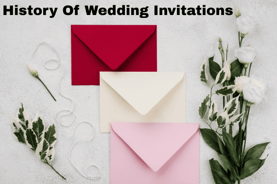 history of wedding invitations