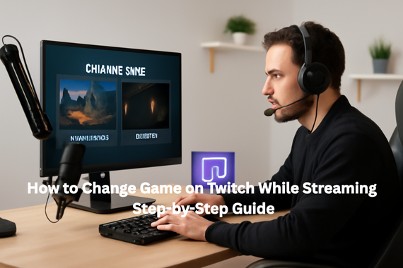 how to change on twitch while streaming: step by step guide