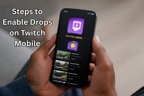 how to enable drops on twitch mobile