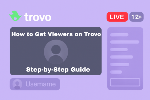 how to get viewers on trovo - step by step guide