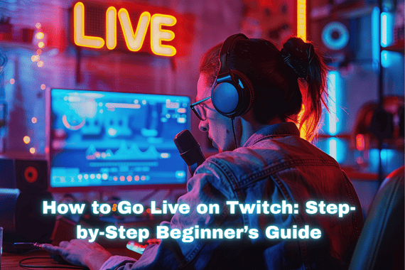 how to go live on twitch