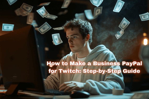 how to make a business paypal for twitch