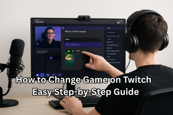 how to change game on twitch - easy step by step guide