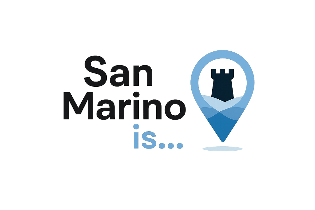 Logo of "San Marino Is..", a travel guide about San Marino