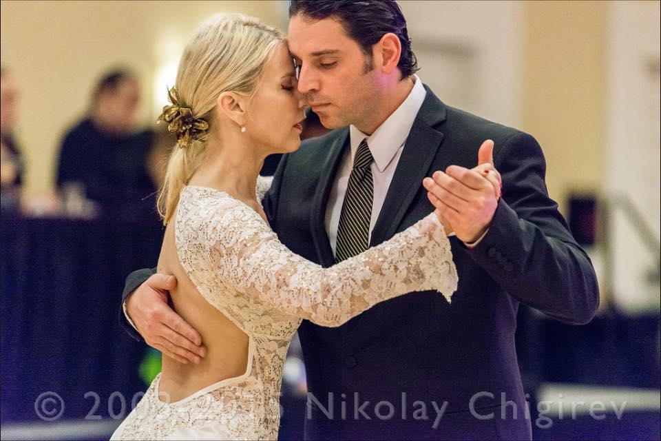 Mekhael and Martha dancing