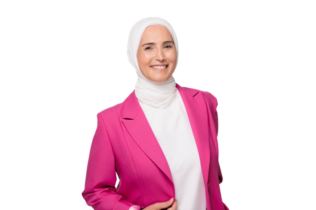 A portrait of trainer Rana Jammoul