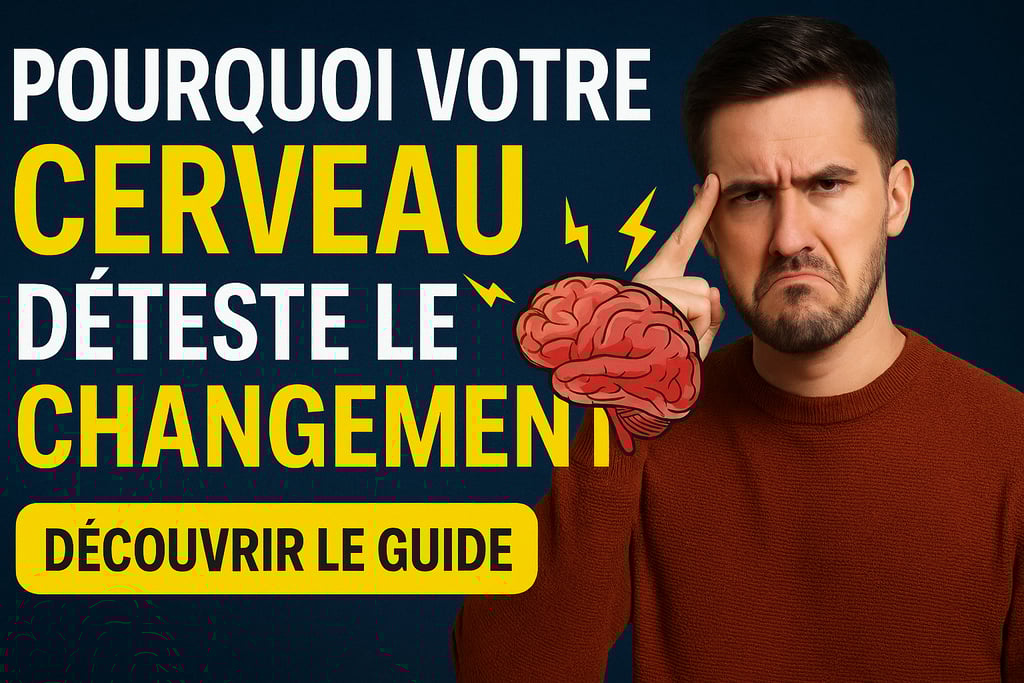 "Pourquoi votre cerveau bloque le changement – Découvrez le guide neuroscientifique pour reprogramme