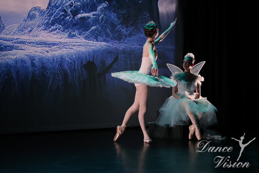 a group of dancers performing in a dance