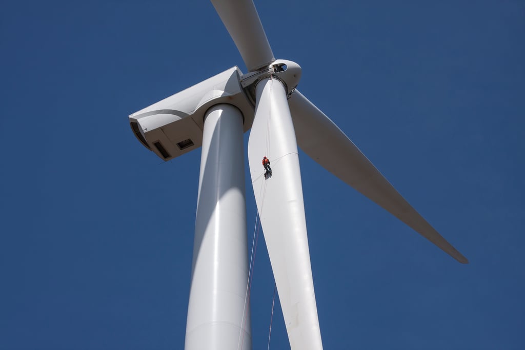 Vėjo jėgainių inspekcija bei remontas